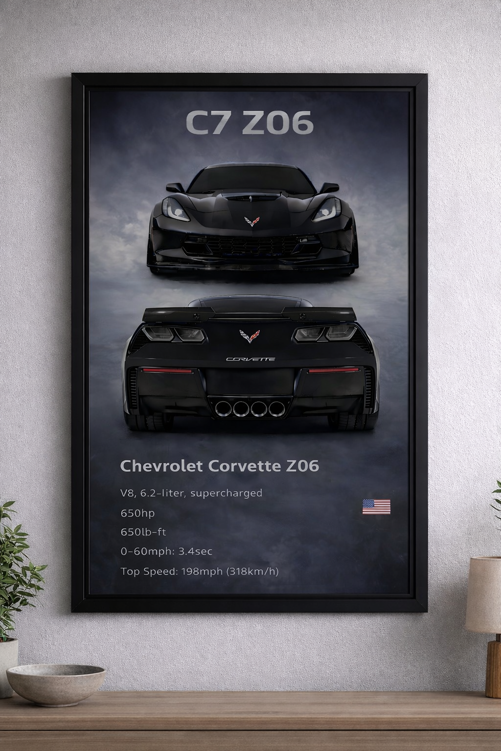 American Muscle Car Posters