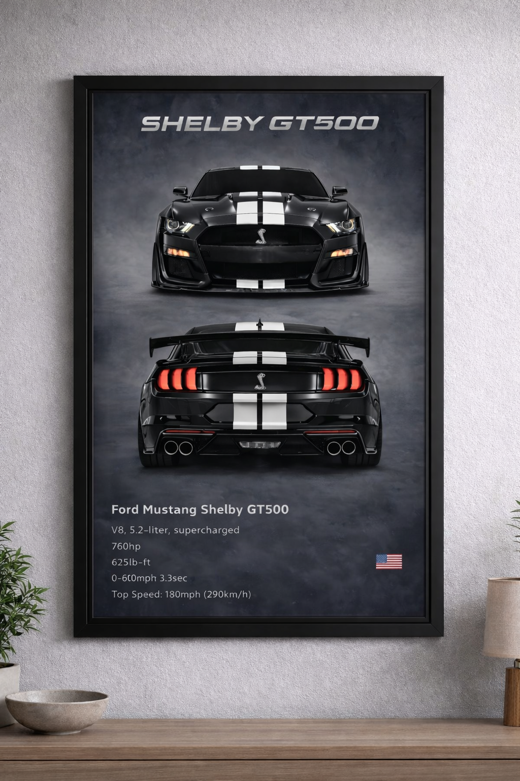 American Muscle Car Posters